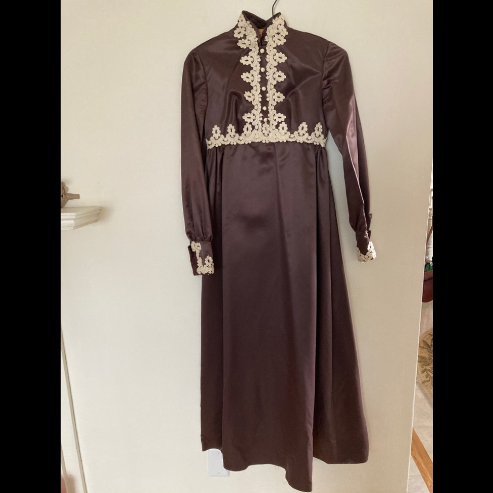 VTG 70’s BoHo  bridesmaid dress. 2
